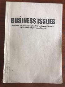 Business Issues:Materials for developing reading and speaking skills for students of Business English