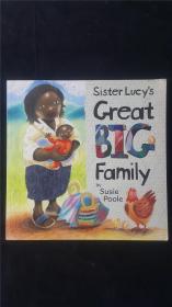 英文原版童书    Sister  Lucy`s Gerat Big family