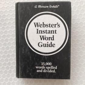 Webster’s Instant Word Guide  9566