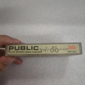 PUBLIC PLUS SERIES Blank Cassette越南乐唱片磁带异国情调磁带