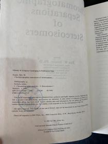 Chromatographic Separations of Stereoisomers（英文原版）