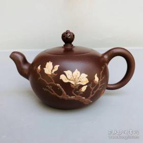 精品收藏紫泥茶具全手工名家周超紫砂壶