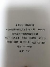 (资料类/孔网绝版)新唐山五十年1949-1999--仅印2500册大厚精装