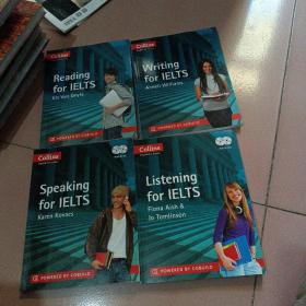 Collins Reading for Ielts（四本合售）内有字迹