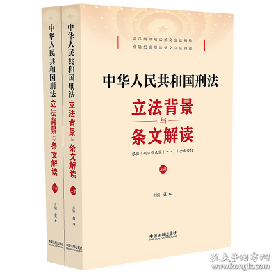 中华人民共和国刑法立法背景与条文解读