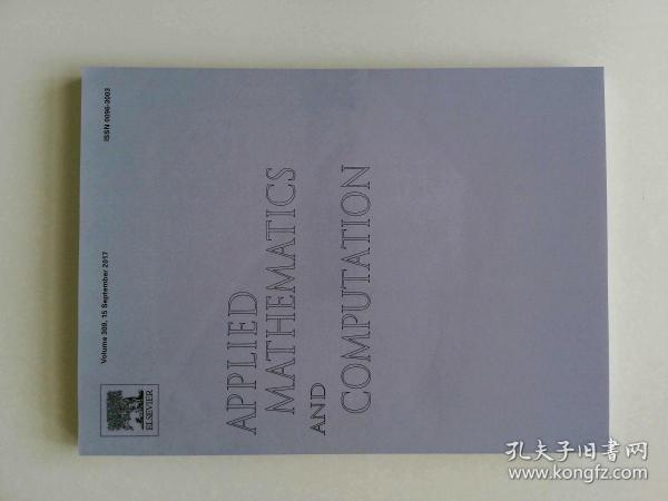Applied Mathematics and Computation (Journal) 15/09/2017 应用数学与计算杂志