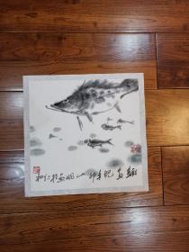 吴山明先生 鳜鱼肥 精品