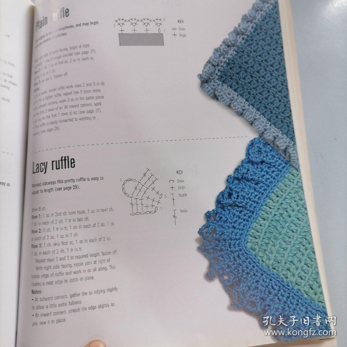 Super Finishing Techniques for Crocheters: Inspiration, Projects, and More for Finishing Crochet Patterns with Style (Knit & Crochet) 编织钩针和针织