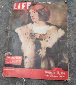 【包邮】1947年美国《生活》杂志 Life Magazine, September 15,1947