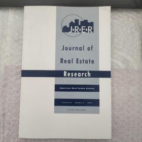 journal of real estate research  volume 39 number 4  2017（见图）