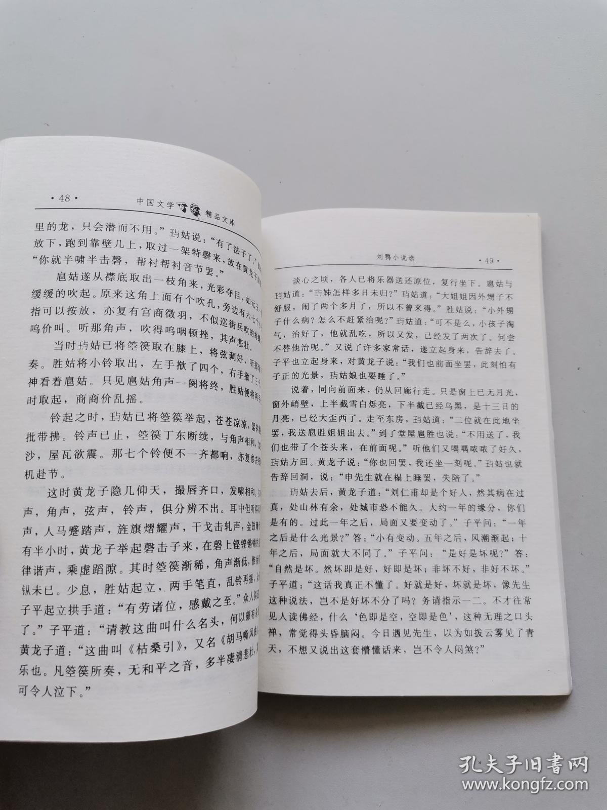 中国文学百家精品文库74