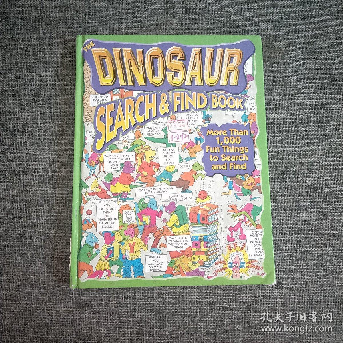 THE DINOSAUR SEARCH FIND BOOK