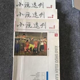 小说选刊2008、1、2、3期