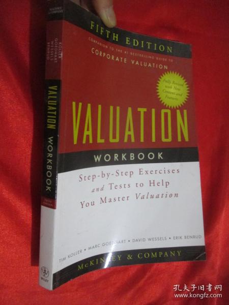 Valuation Workbook:Step-by-Step Exercises and Tests to Help You Master Valuation[估价手册 第5版]