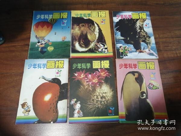 少年科学画报1981年6-12期合售