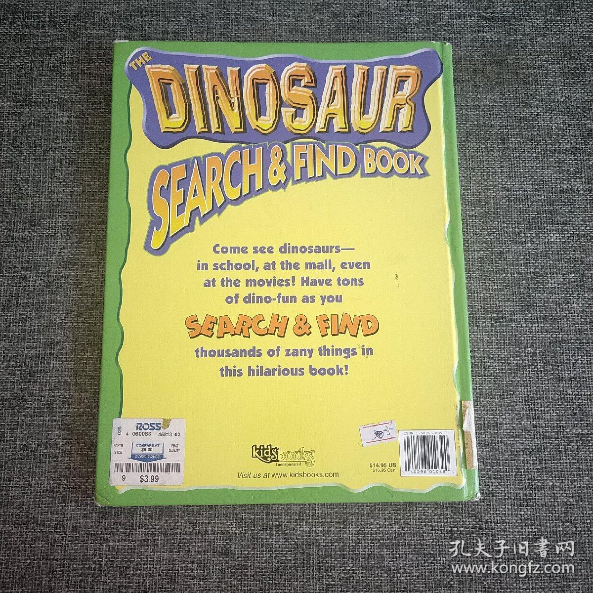 THE DINOSAUR SEARCH FIND BOOK