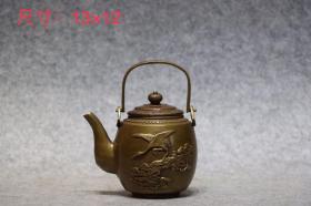 精品铜酒壶，造型美观大气，雕刻精美，使用摆设佳品[咖啡][咖啡]
