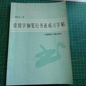 常用字钢笔行书速成习字帖