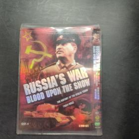 俄罗斯战争 腥红雪地DVD 3张盘