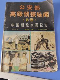 公安部高级侦探秘闻（B卷）：中国超级大案纪实