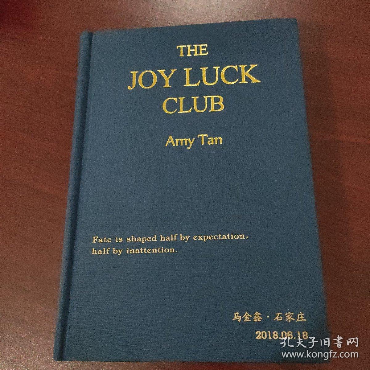 THE  JOY  LUCK CLUB  《喜福会》    Amy Tan