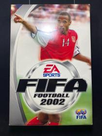 电脑游戏光盘： FIFA FOOTBALL2002（1册书+1光盘+注册卡） 几乎无划痕！