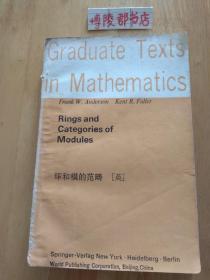 Graduate Textsin Mathematics 13 【环和模的范畴】(英文版)详见描述