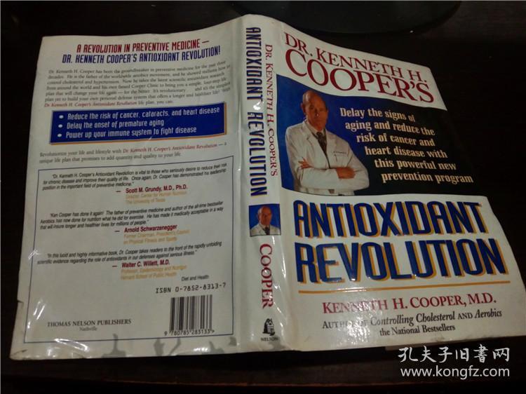 原版英法德意等外文 DR.KENNETH H.COOPER;S RNTIOXIOXIORNT REVOLUTION 1994年 小16开硬精装