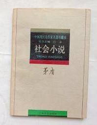 中国现代名作家名著珍藏本【社会小说】 茅盾 著；叶子铭 选编 / 上海文艺出版社 / 1993