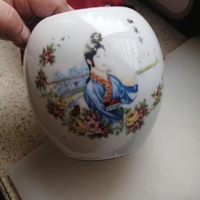 梅兰芳 茶壶 标本改笔筒 学习精品