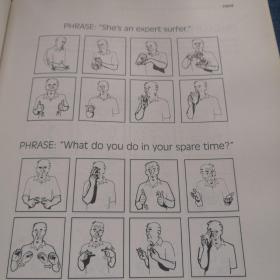The  American  Sign Language  Puzzle Book Volume 2美国手语拼图书 第二卷