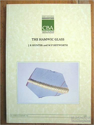 预订 The Hamwic Glass 萨克逊遗址的玻璃，英文原版
