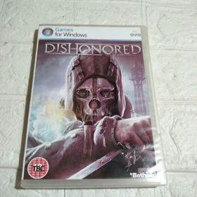 DISHONORED 游戏光盘 两张，看图