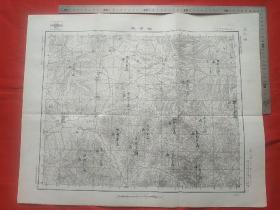 昭和十六年山西省和顺县、河北泊头原版老地图