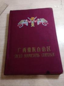 广西僮族自治区1958一版一印布面精装
