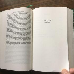 Ralph waldo Emerson : essays & lectures 爱默生——随笔及演讲