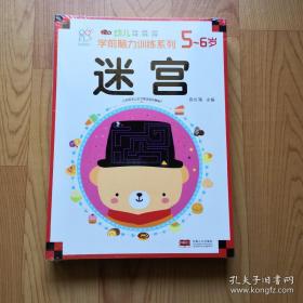 幼儿岁学前脑力训练系列5-6岁：迷宫、描画、找不回、找一找、捉迷藏、思维游戏、连线、涂色（全套8本）