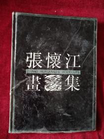 （1030     167X10）张怀江画集 （外护封不好   )    1991年1版1印       书品如图