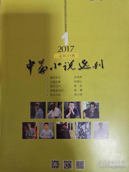 中篇小说选刊2017