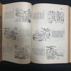 广西文艺•1955年1—6期、7—12期•全年合订本 两册合售•好品相！