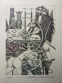 杜桑藏书票原作40