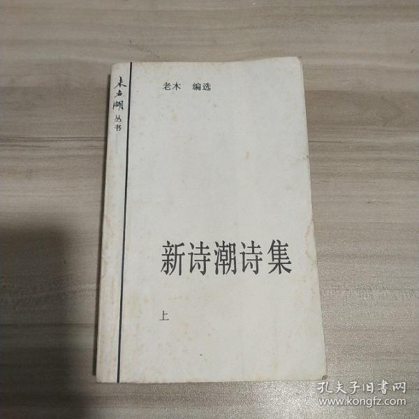 未名湖丛书 新诗潮诗集 上《1985年1月一版一印》