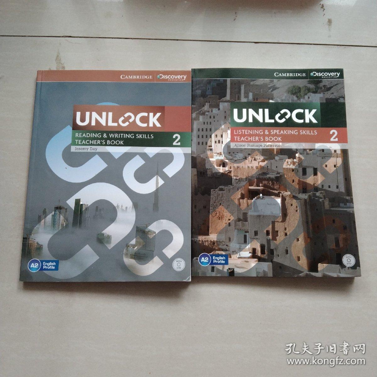 UNLOCK READING WRITING SKILLS TEACHER'S BOOK 2（两本书合售）【附带光盘】