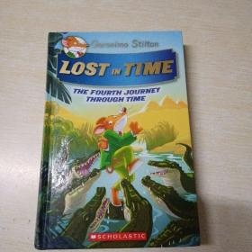 Geronimo Stilton Lost In Time 老鼠记者4 穿越时空系列全彩桥梁书 迷失在时间里 儿童青少年插图漫画小说 英文原版(精装本)