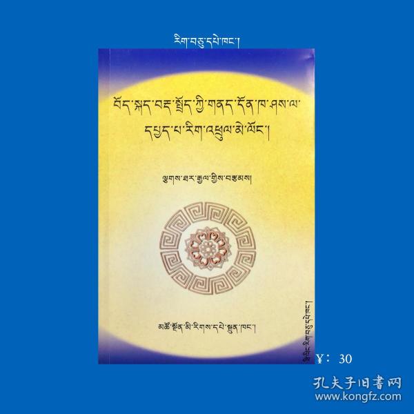 藏语语法研究（藏文）