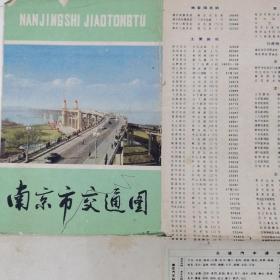 南京市交通图／1976年1版1978年3印
