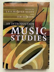 现货 An Introduction to Music Studies 英文原版  音乐研究概论 音乐学习导论