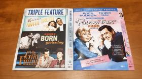 DVD电影光盘 多丽丝黛 Doris Day 枕边细语 Pillow Talk/加里格兰特 Cary Grant 春闺风月 The Awful Truth/朱迪霍利德 Judy Holliday 绛帐海棠春 Born Yesterday/罗莎琳德拉塞尔 Rosalind Russell 小报妙冤家 His Girl Friday 2部套售不拆卖