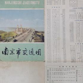 南京市交通图／1976年1版77年2印