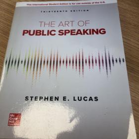 The Art of Public Speaking, 13th edition